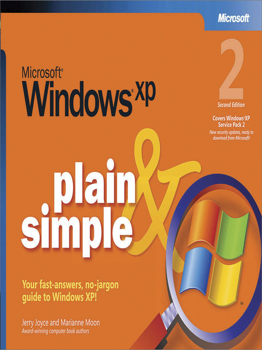 Title details for Microsoft® Windows® XP Plain & Simple by Jerry Joyce - Available